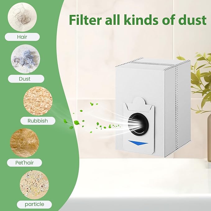10 Packs Replacement Vacuum Cleaner dust Bags Compatible - Image 5