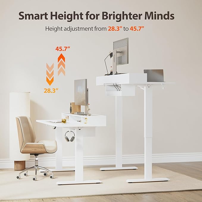 Agilestic Glass Standing Desk - Image 9