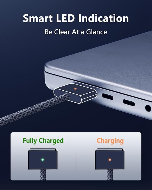 ZeitNah Upgraded USB-C to Magnetic Charging Cable - Image 4