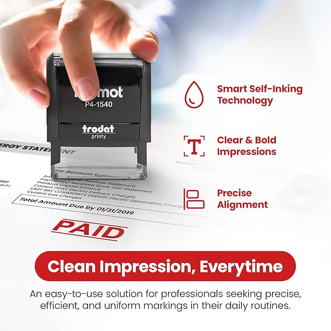 Promot Paid Stamp Self Inking - Image 3