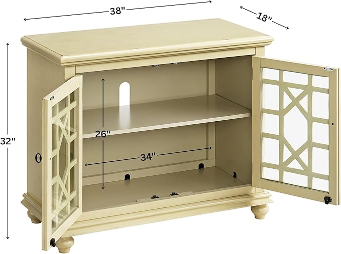 Martin Svensson Home Elegant Small Spaces Accent Cabinet - Image 3