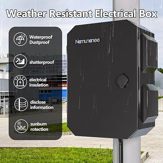 Outdoor Electrical Box, Cold-Rolled Steel Plate, Aluminum Alloy Back Beam - Image 2