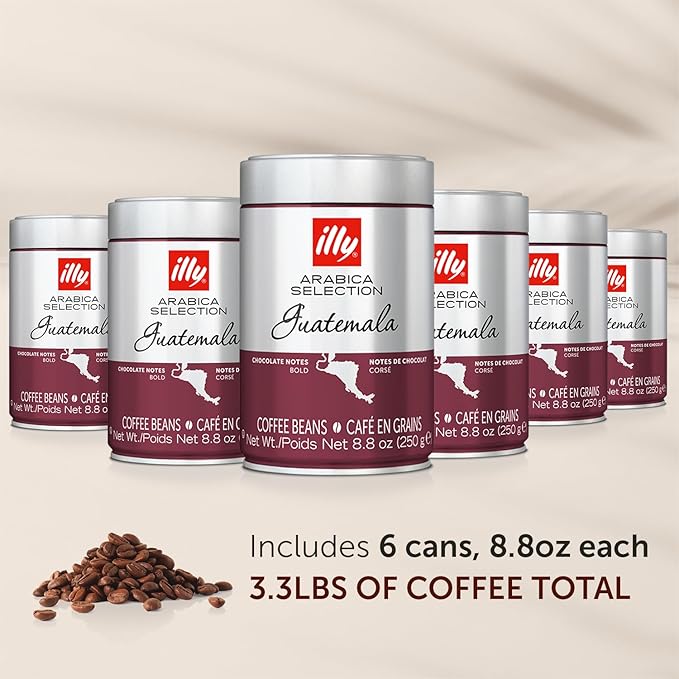 illy Whole Bean Coffee, Guatemala Single Origin Dark Roast, 100% Arabica - Image 2