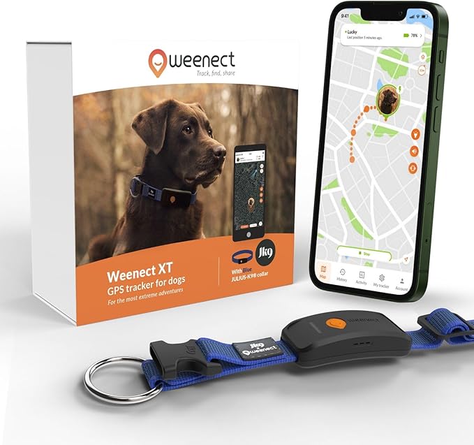 Weenect Dog XT - New GPS Collar by Weenect