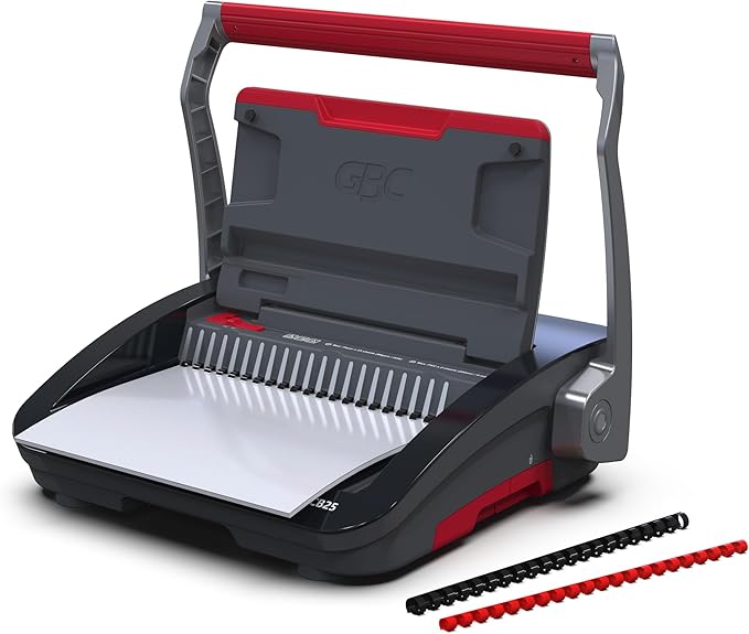 GBC Binding Machine, CB25 CombBind Punch and Bind Machine, Punches 25 Sheets - Image 3