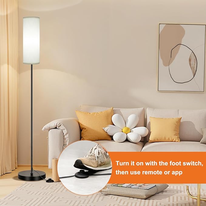 FRIDEKO HOME 2 Pack Floor Lamps - Image 7