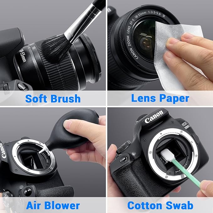 Aispour Camera Lens Cleaning Kit, 10-in-1 Camera Cleaning Kit, Camera Lens - Image 4
