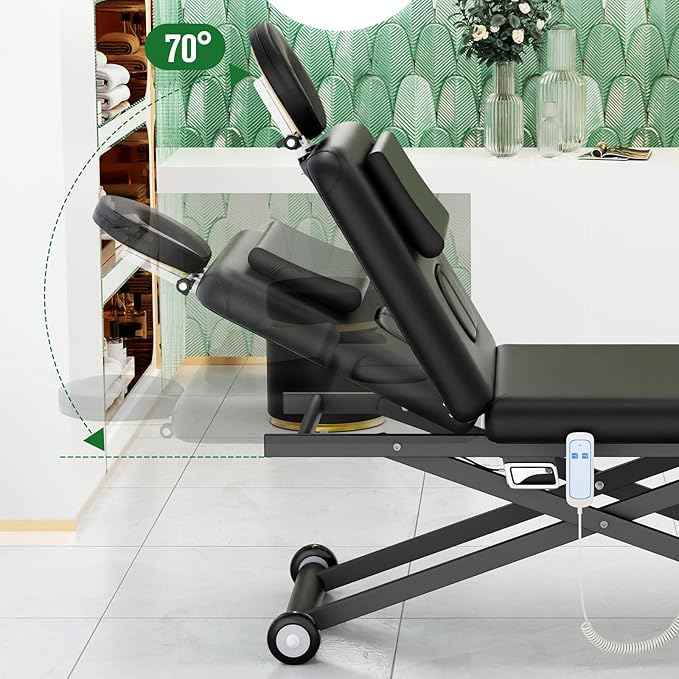 Electric Massage Table, Electric Lift Motor Height adjustable and Manual - Image 5