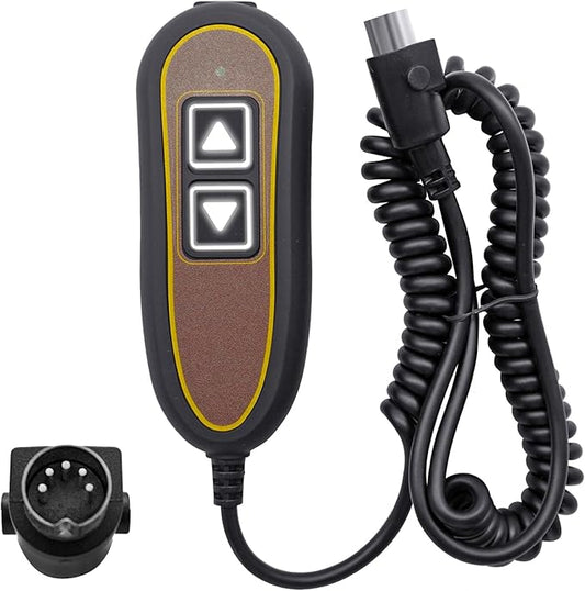 AWTURBO 2 Button 5 Pin Remote Replace Model ZK1200-HC Power Recliner Lift Chair by Unknown