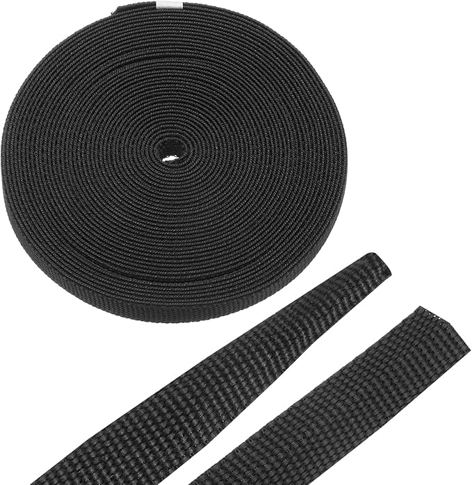 MECCANIXITY Braided Cable Sleeves Heat Shrinkable Fabric Sleeving, 5/16" 26ft by MECCANIXITY