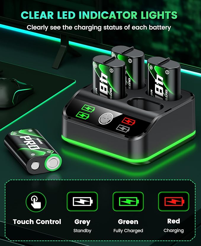 DINOSTRIKE 4X 4800mWh PRO Battery Pack Compatible - Image 5