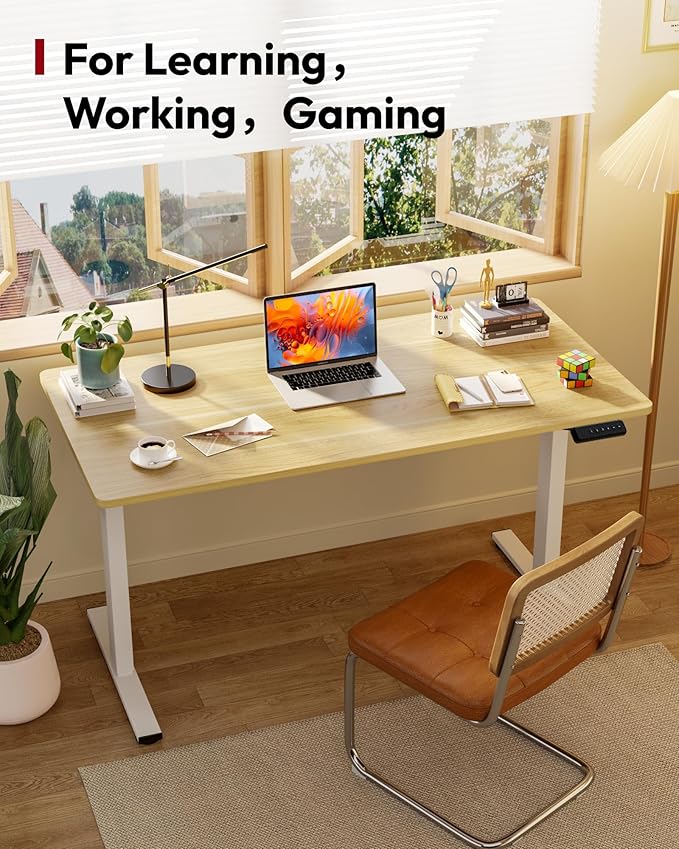 SANODESK Electric Standing Desk 40 x 24 Inches Whole-Piece Desktop Height - Image 3