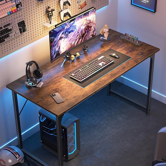 Huuger Computer Desk, 40 Inch Office Desk, Gaming Desk - Image 4