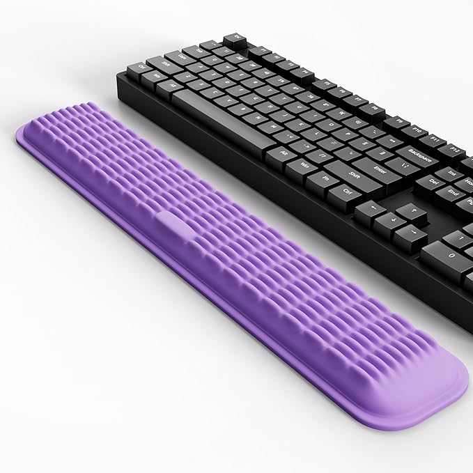 MEKASS Keyboard Wrist Rest, Soft Memory Foam Wrist Support by Mekass