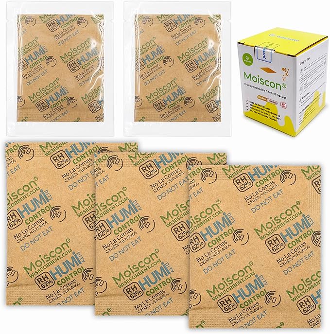 Wisesorb 15 Pack 62% Two-Way Humidity Control Packs, 8 Gram by Wisesorb