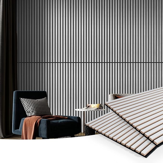 Art3d 2 Wood Slat Acoustic Panels - Image 2