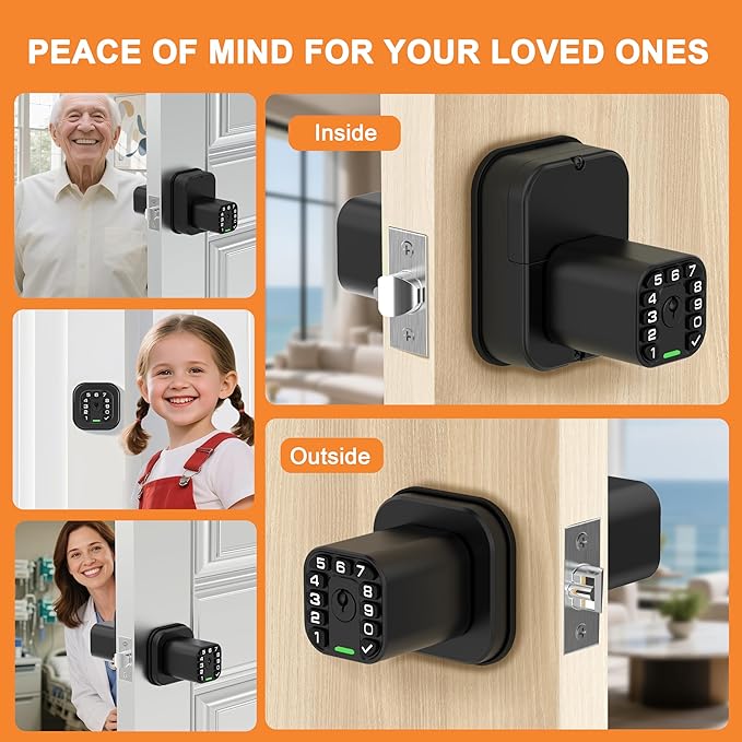 Richelock IU52 Double-Sided Keypad Door Lock, All-Weather, Fully Waterproof - Image 4