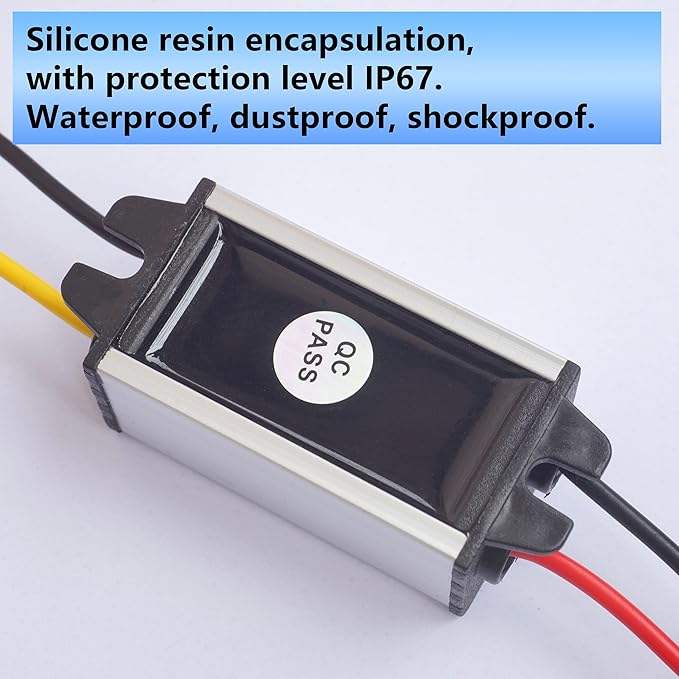 FlySuperior DC 24V/36V to 12V Step Down Converter Reducer Regulator, 60W Power - Image 2