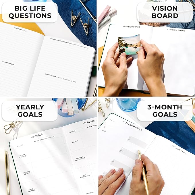 Clever Fox Planner Premium Edition – Undated Luxurious Weekly & Monthly Planner - Image 6