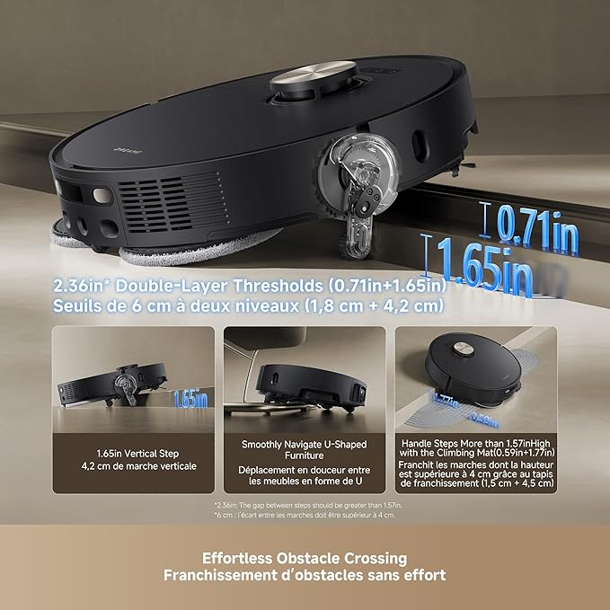 DREAME L50 Ultra Robot Vacuum and Mop Black - Image 2