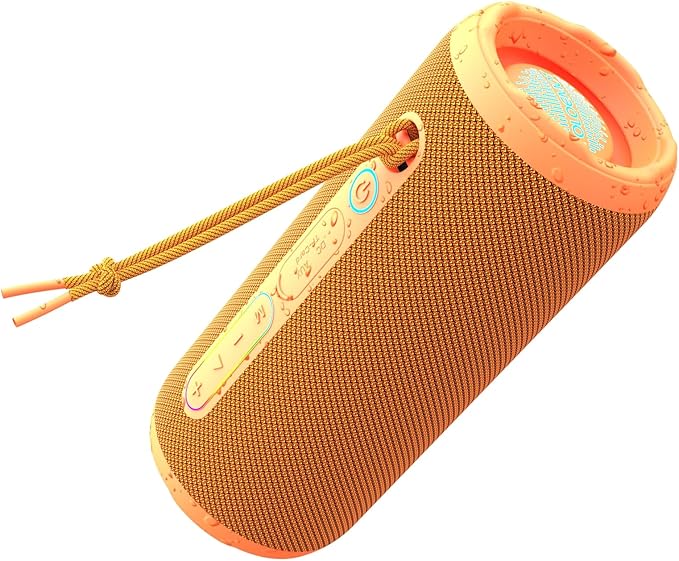 YOLOEMOT Shower Bluetooth Speaker Waterproof, Powerful Deep Bass, Wireless by YOLOEMOT