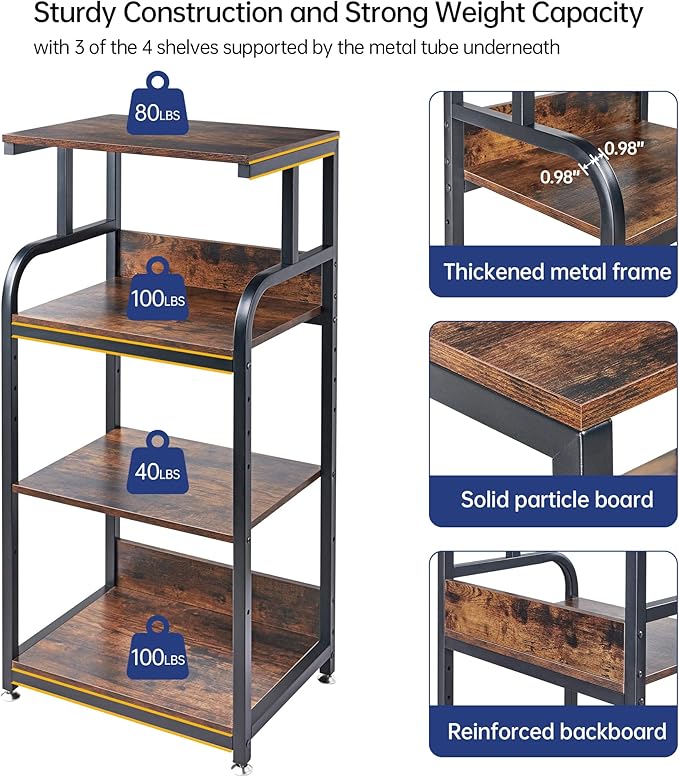 Fannova 4-Tier Printer Stand - Image 5
