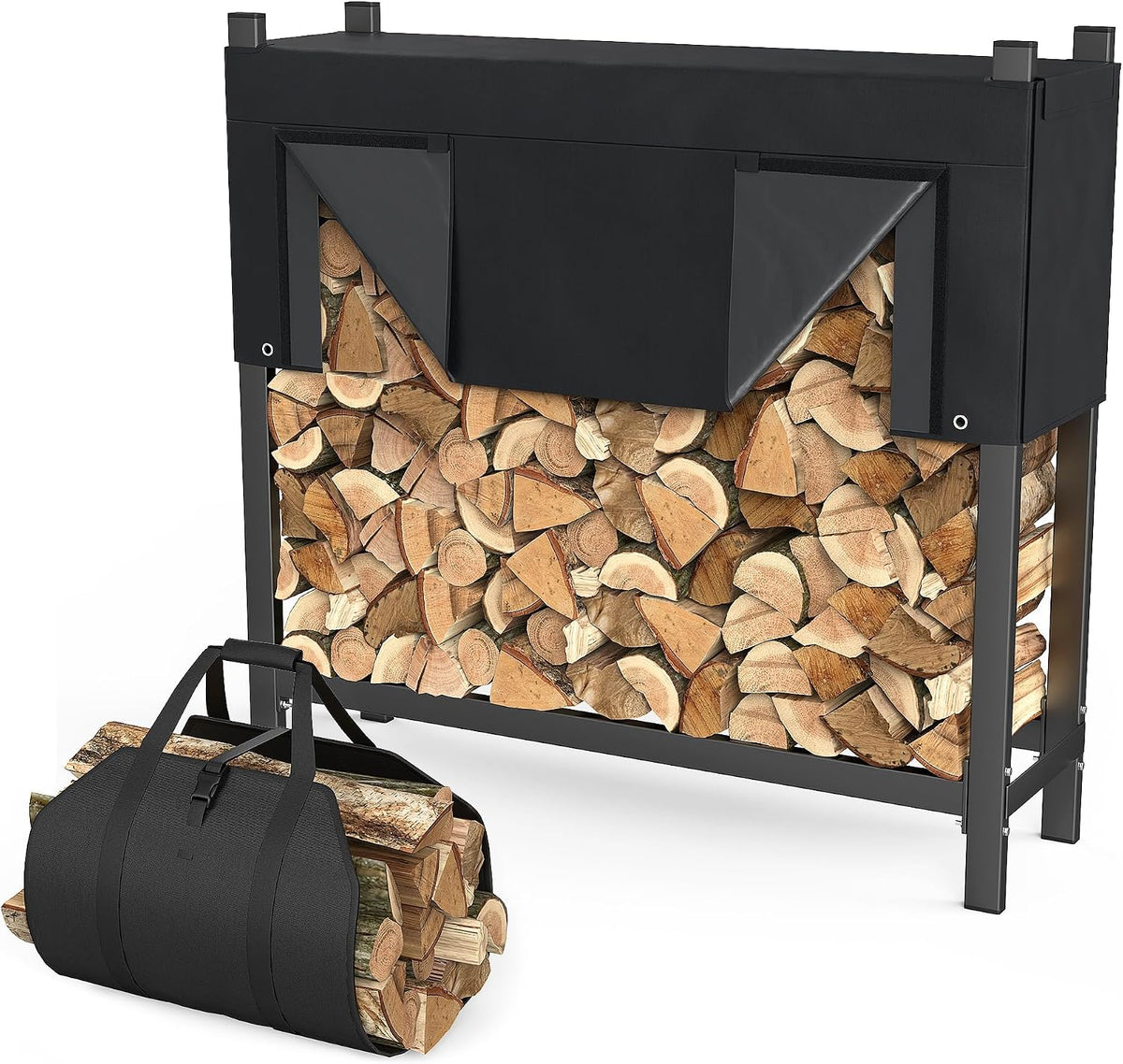 torack heavy duty 48 in/4 ft firewood rack, main product view