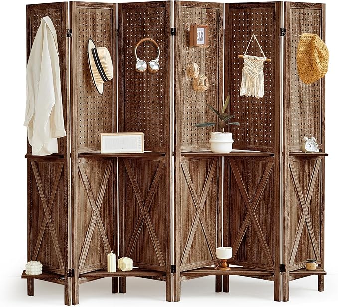 Aleesing 6 Panel Pegboard Display by ALeesing
