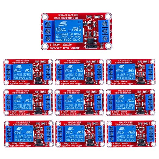 HUAREW 5V One Channel Relay Module Relay Switch by HUAREW