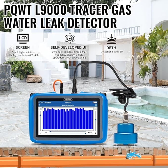 PQWT L9000 Professional Water Leak Detector - Image 3