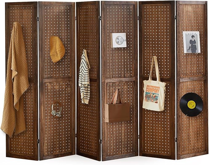 Aleesing 6 Panel Pegboard Display by ALeesing