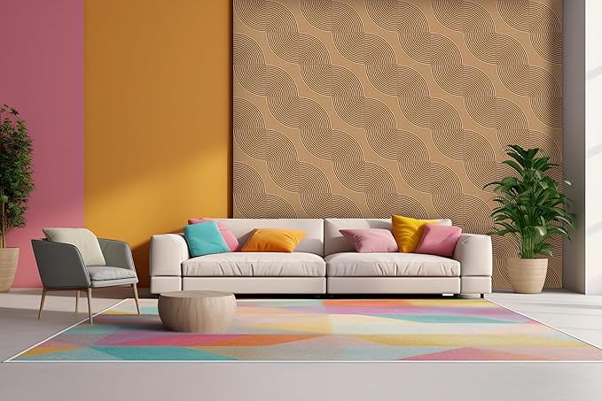 From Plain To Beautiful In Hours 9002 Arc Swell PVC 12 in x 12 in Peel and - Image 9