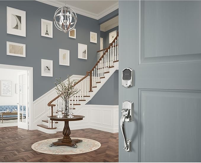 Schlage BE499WB CAM 625 Encode Plus WiFi Deadbolt Smart Lock, Keyless Entry - Image 6