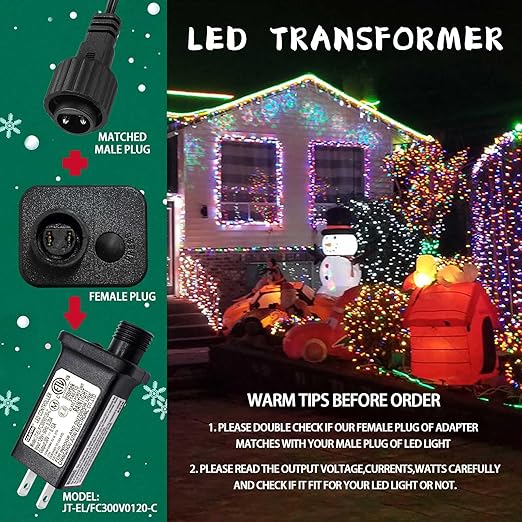 Replacement LED Transformer 30V 0.12A Class 2 Power Supply Adapter Ip44 LED - Image 5