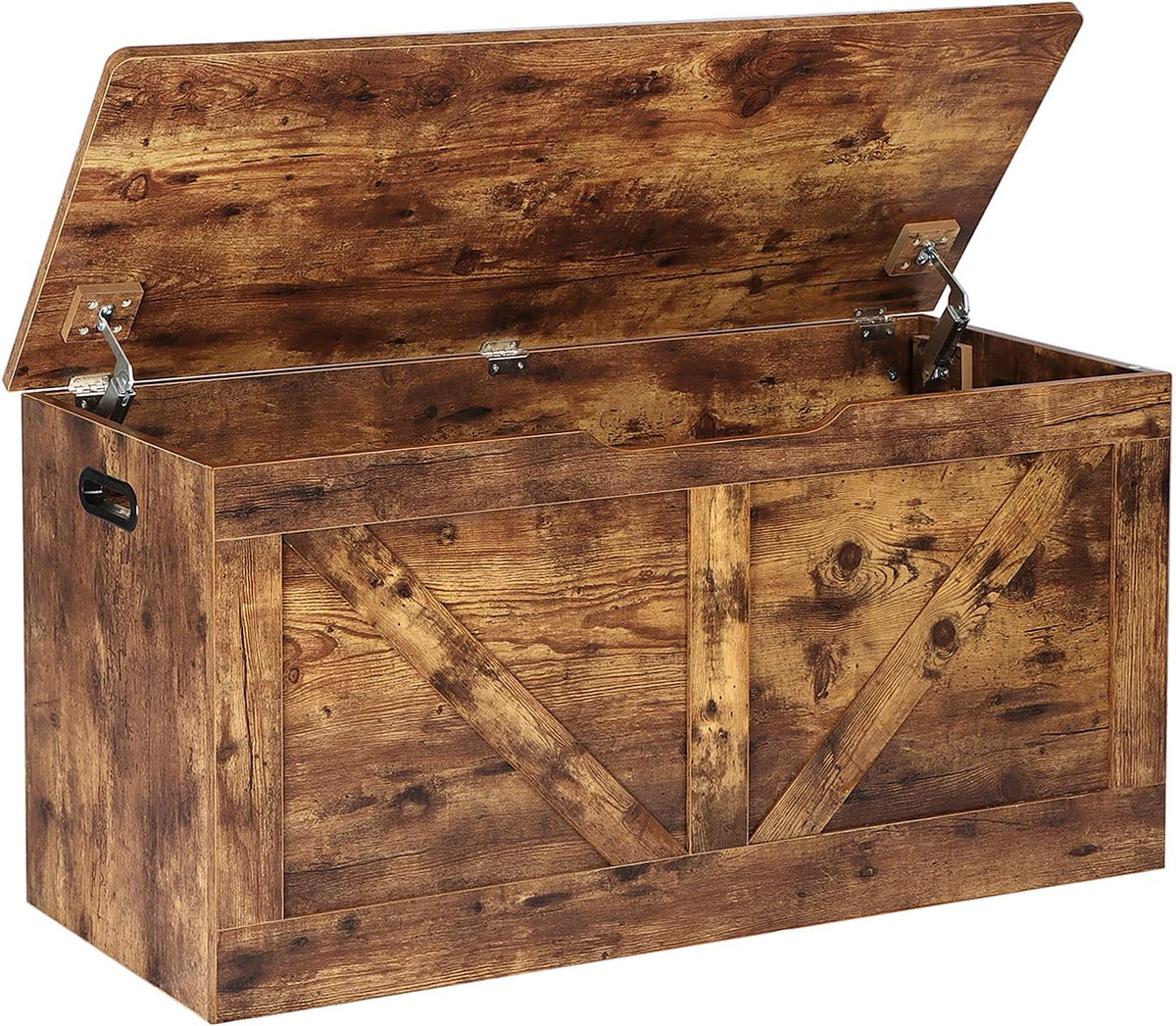 timberer 39.4" storage chest, wooden storage bench, large, main product view