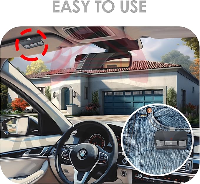 2X GITR-3 Genie Garage Door Opener Remote Intellicode, 10-Year-Warranty - Image 5