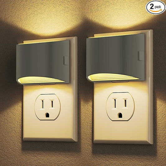 DORESshop LED Night Light, Night Lights Plug into Wall, 3 Level Brightness by DORESshop