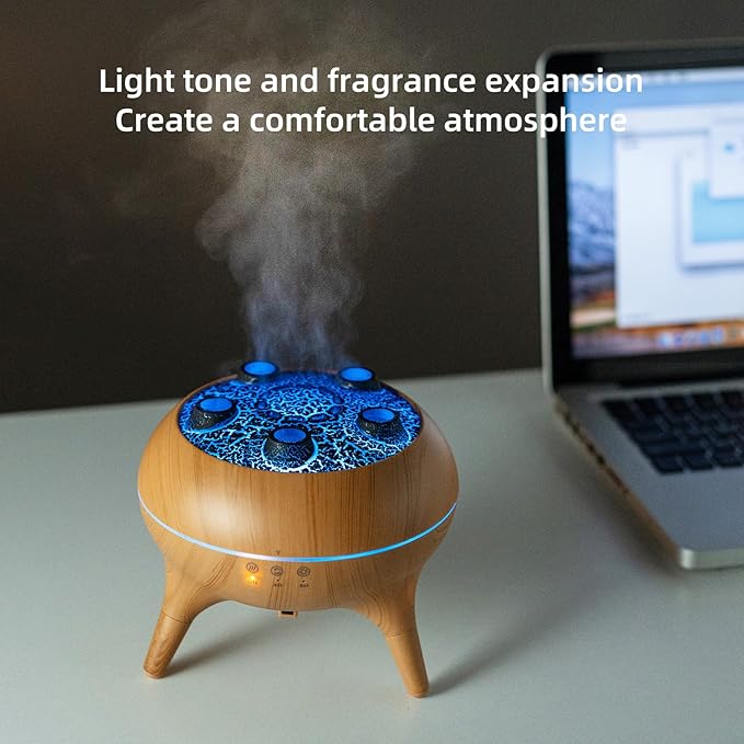 Essential Oil Diffuser 250ML, Jellyfish Diffuser Air Humidifiers Sound Pickup - Image 4