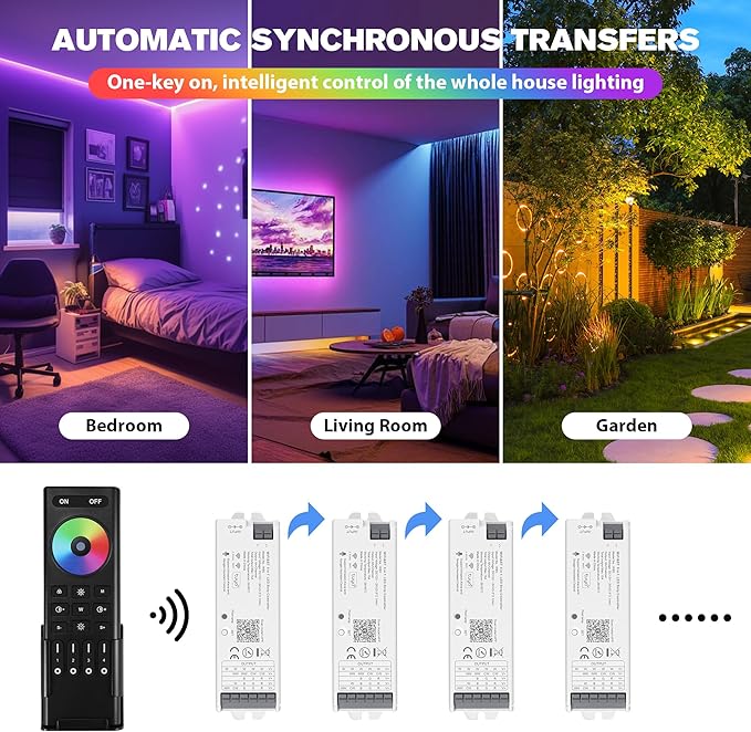XXK WB5 WiFi PWM 12V/24V LED Controller - Image 5