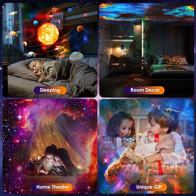 Galaxy Projector for Bedroom, 13 in 1 HD Planetarium Star Projector, Ceiling - Image 7