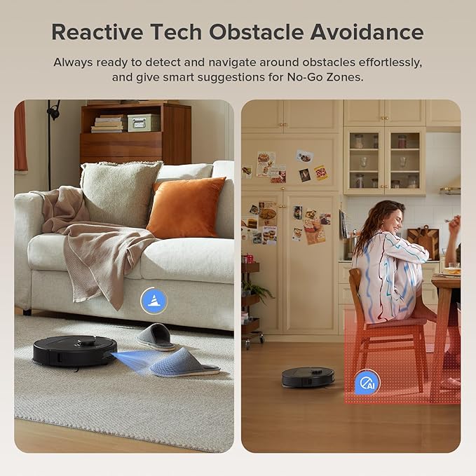 roborock Qrevo Series Robot Vacuum and Mop, 8000Pa Suction, Upgraded from Qrevo - Image 7
