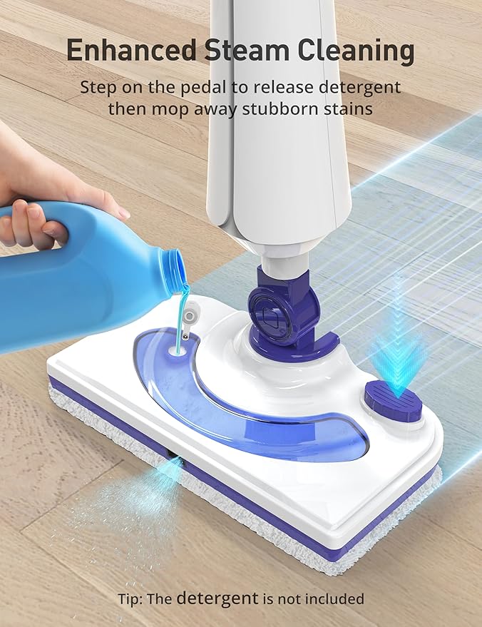 Steam Mops for Floor Cleaning, 1300W Floor Steamer - Image 3