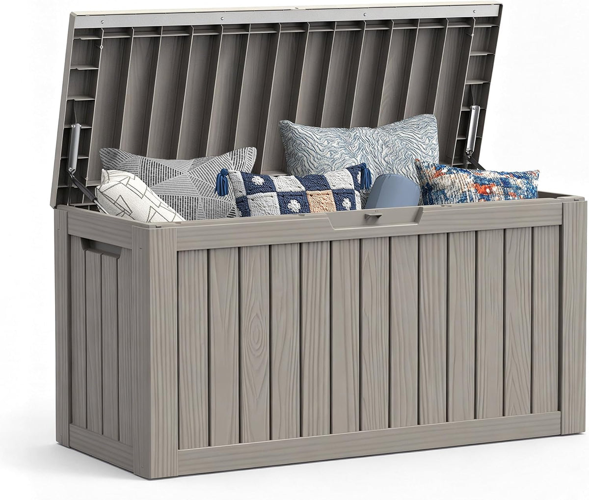 mars villa 80 gallon deck box, outdoor storage, main product view