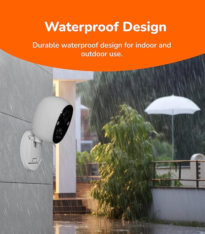 Sensforge 2.5K Solar Powered Outdoor Battery Camera, Smart AI Detection - Image 8