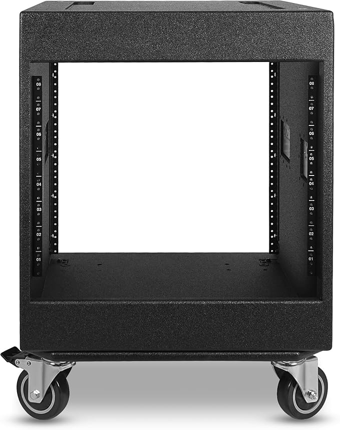 Sound Town 12U PA/DJ Rack/Road Case - Image 5