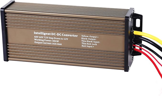 Pro Chaser DC-DC 72V 60V 48V Volt Voltage to 12V Step Down Voltage Reducer by Pro+Chaser