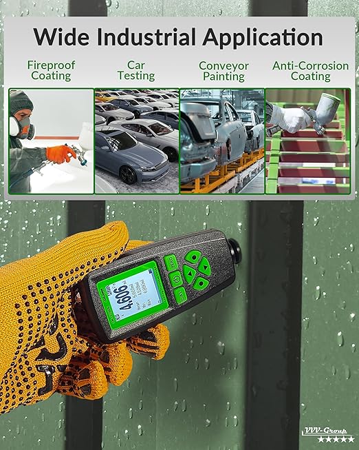 Digital Coating Thickness Gauge CM-208FN / Automatic Thickness Paint Meter - Image 9