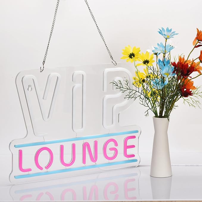 ZODZ VIP Lounge Neon Sign LED Light up Sign - Image 5