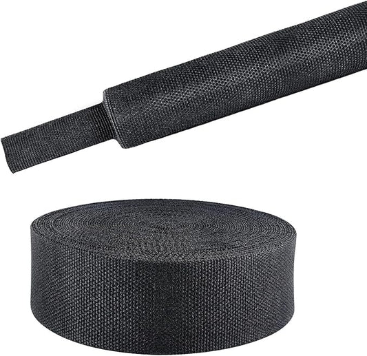 Sonoreboom 2 in 1 Heat Shrink Braided Sleeving Fabric Tubing-Ideal fit by Sonoreboom