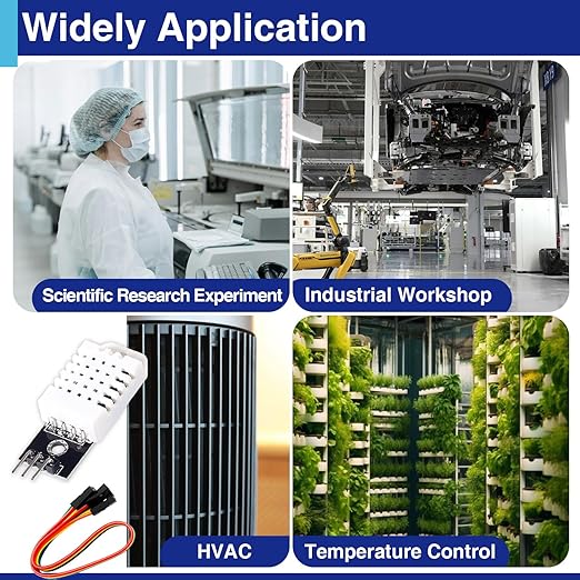 3 Set Digital Temperature and Humidity Sensor Modules, Compatible - Image 6